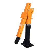 24V cable winch truck mounted boom lift Japan nimi crane for pick up