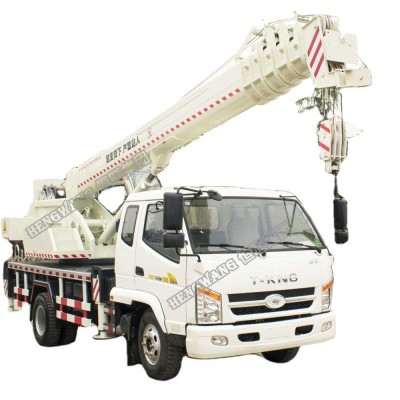 Small Cranes Construction Telescopic Crane Boom 5ton Dump Truck With Crane