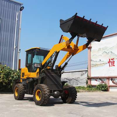 high performance 1m3 bucket small front wheel loader fro sale