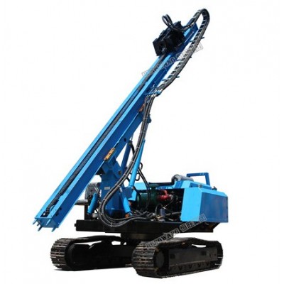 Photovoltaic hydraulic solar pile driver Ground screw pile driver hammer post driver manufacturer